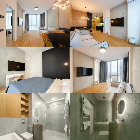 شقة Petrovdom 9-223 In Rc Yaroslaviv Grad, Bulvarno-kudriavska 17 كييف